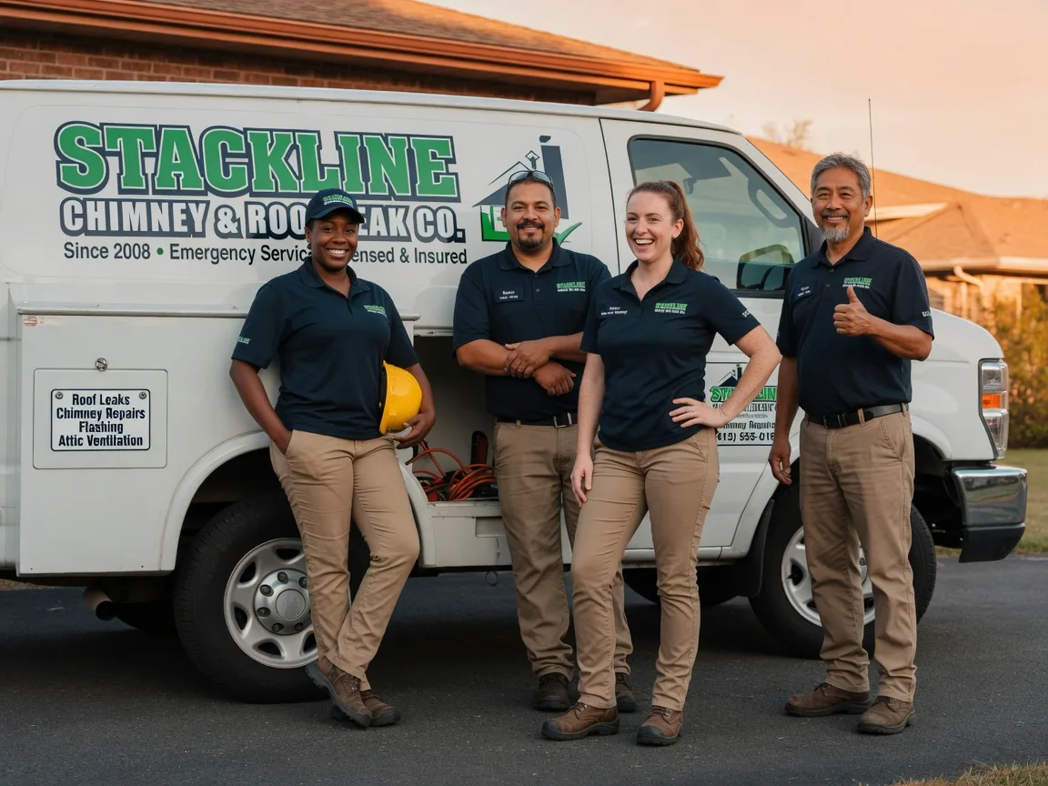 Chimney flashing repair company in South Heart, ND